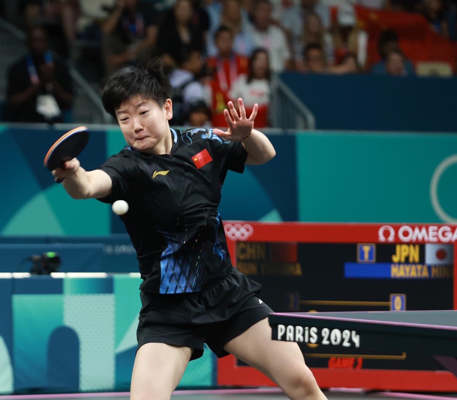【这个人的这个技术太厉害了！】早田希娜「孙颖莎（中国）的正手拉球」