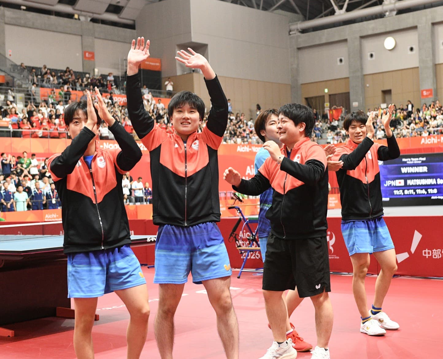 Los hombres de Japón derrotan a China por primera vez en 29 años, algo que no ocurría desde la Asian Team Cup de 1997. «Gana, así que espérame»